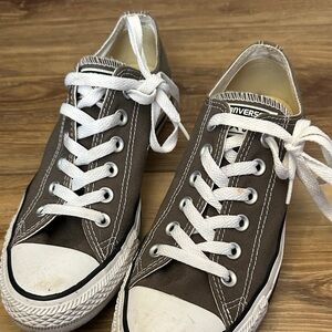 Converse Chocolate Canvas Sneakers